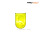 Hi Viz Yellow Led Clip magnetica per bambini